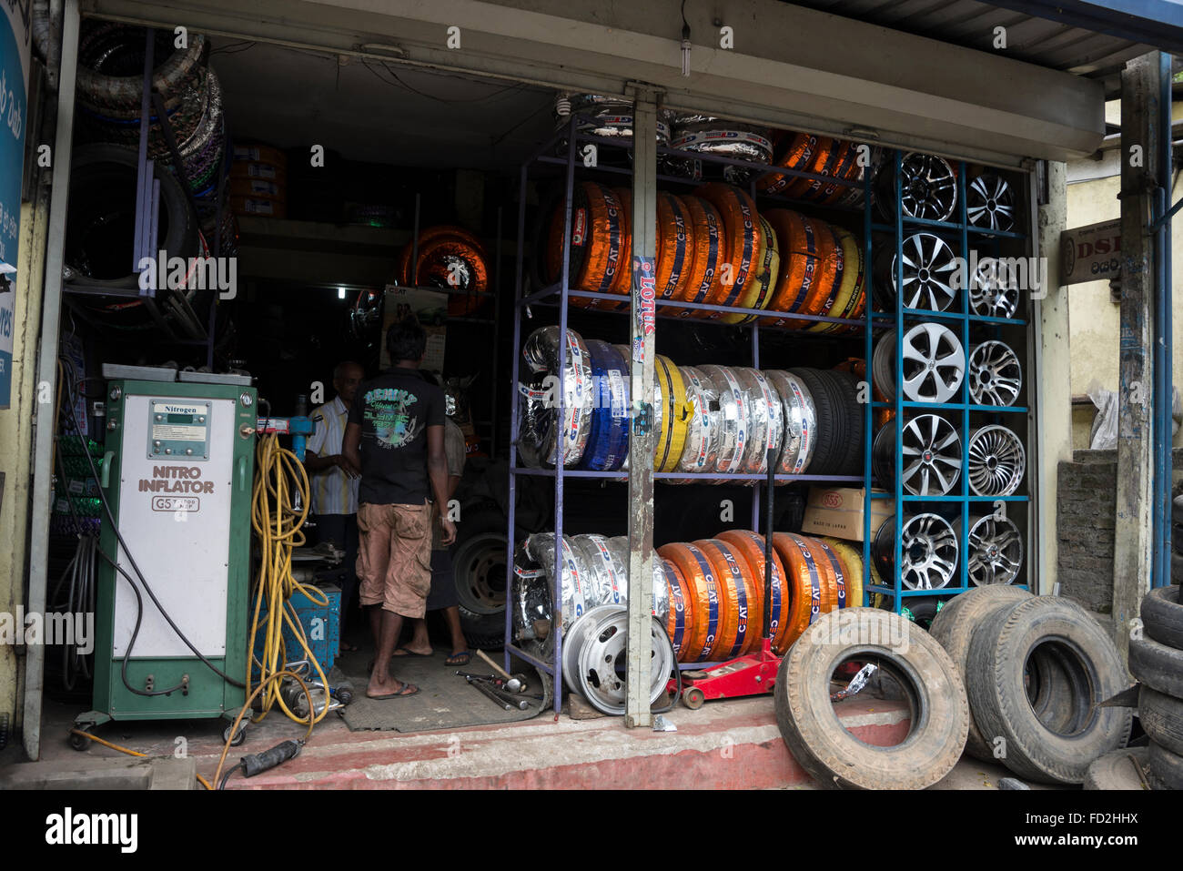 Sri lankan tyre business hires stock photography and images Alamy