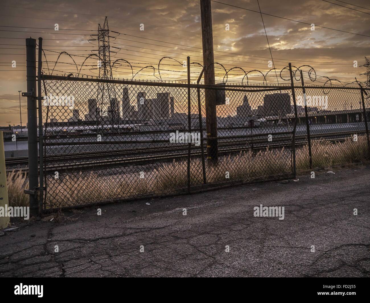 Chain-Link Fences, Los Angeles