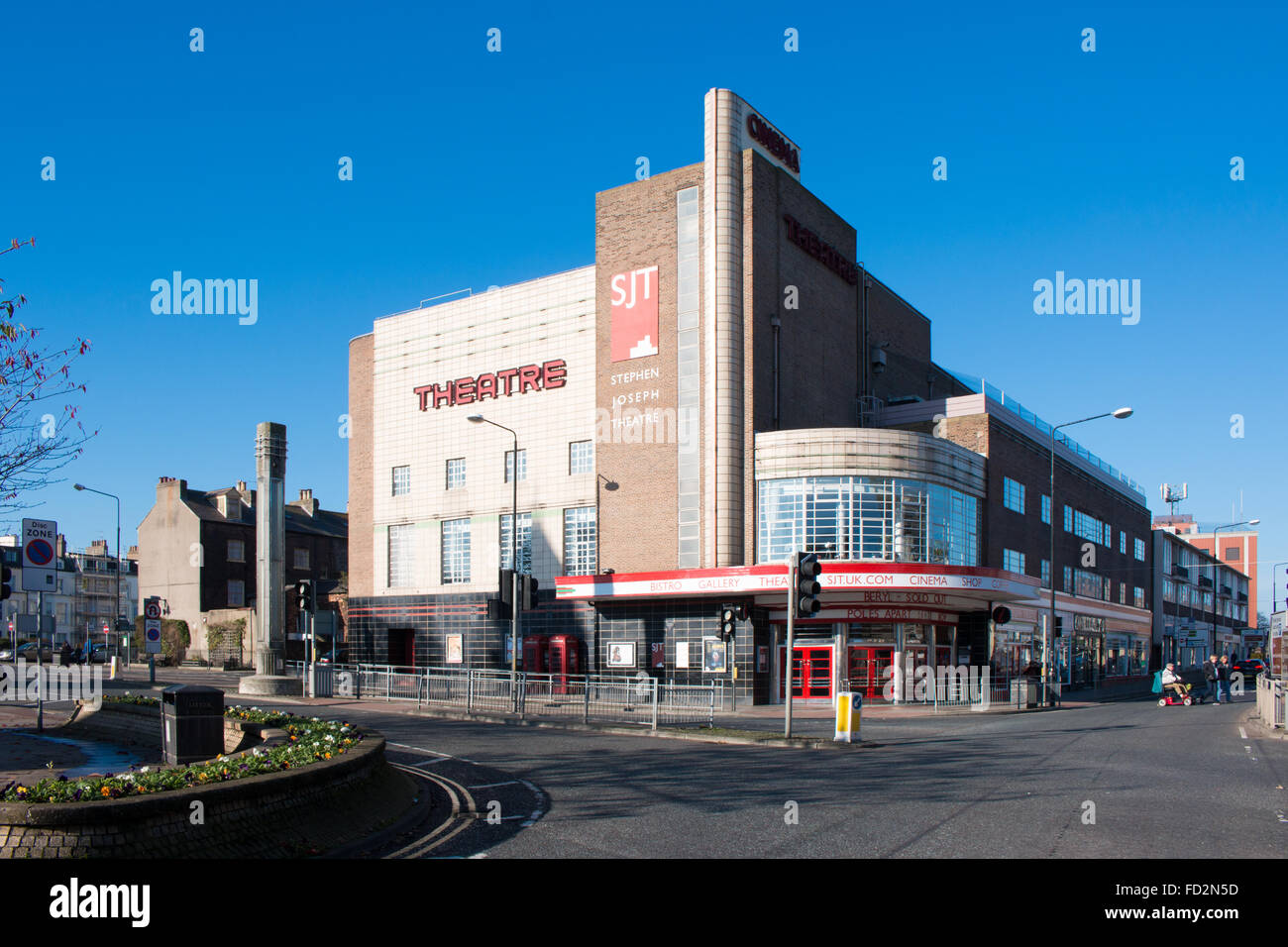 Stephen Joseph Theatre in Scarborough, North Yorkshire, UK Stock Photo
