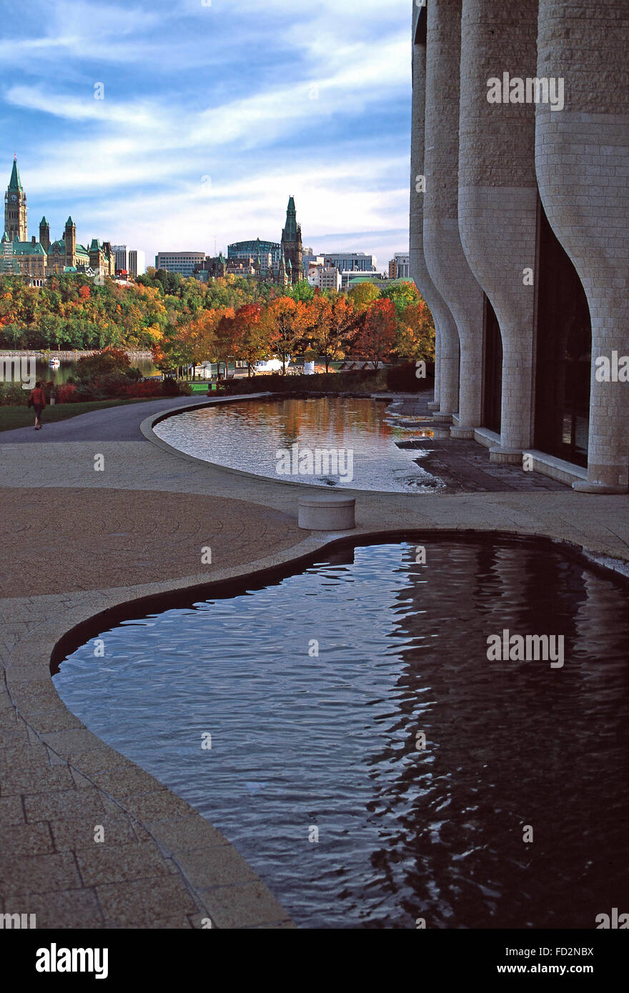 Canadian Museum of Civilization in Hull,Quebec Stock Photo