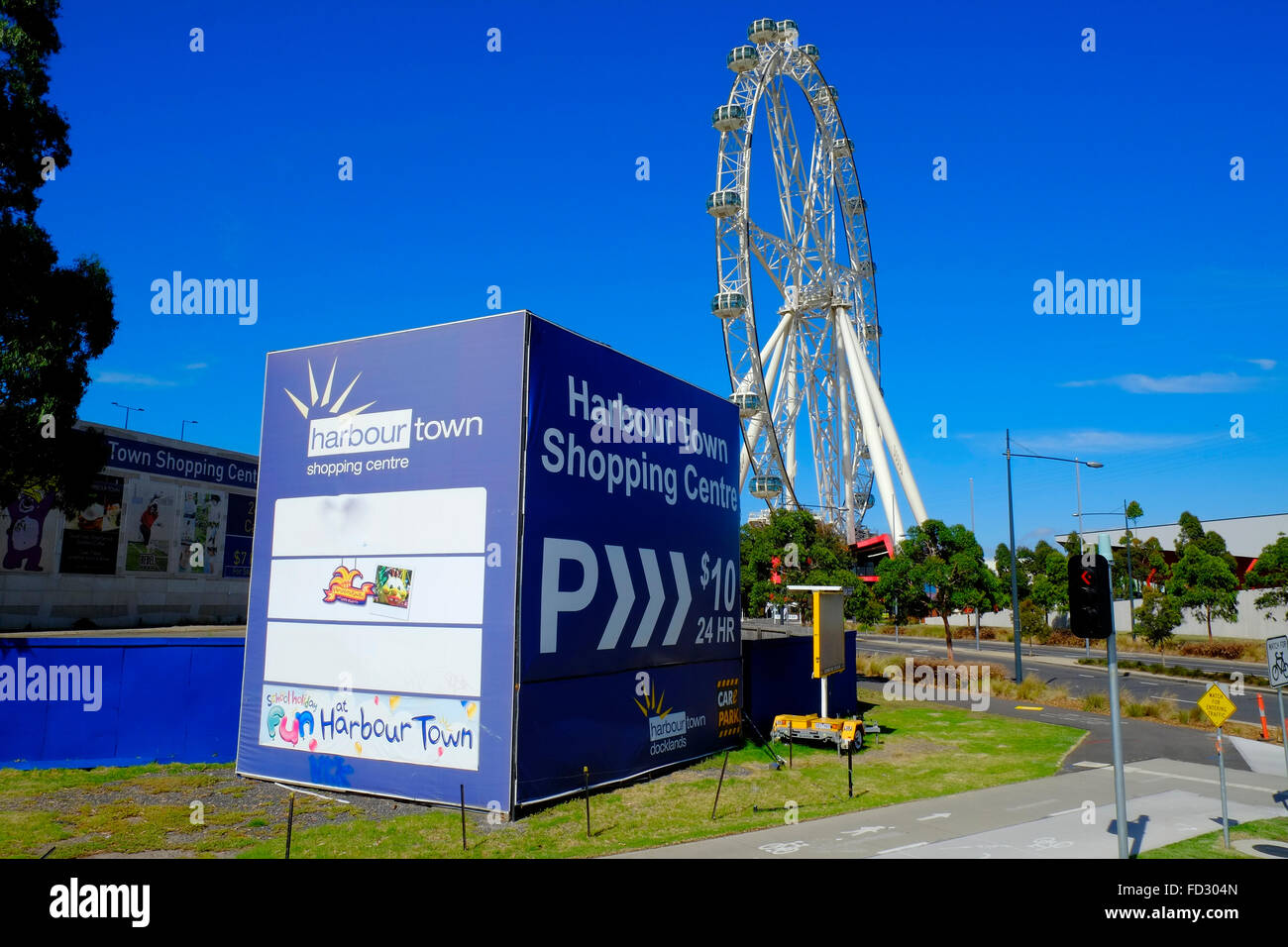 Harbour Town Shopping Center Melbourne Australia Victoria Coastal Capital Stock Photo Alamy