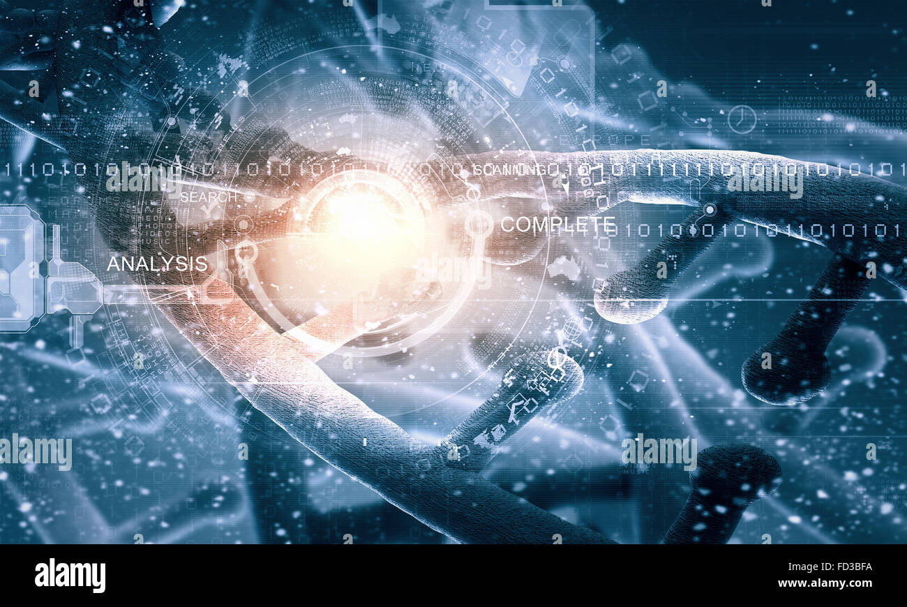 Background high tech image of dna molecule Stock Photo - Alamy