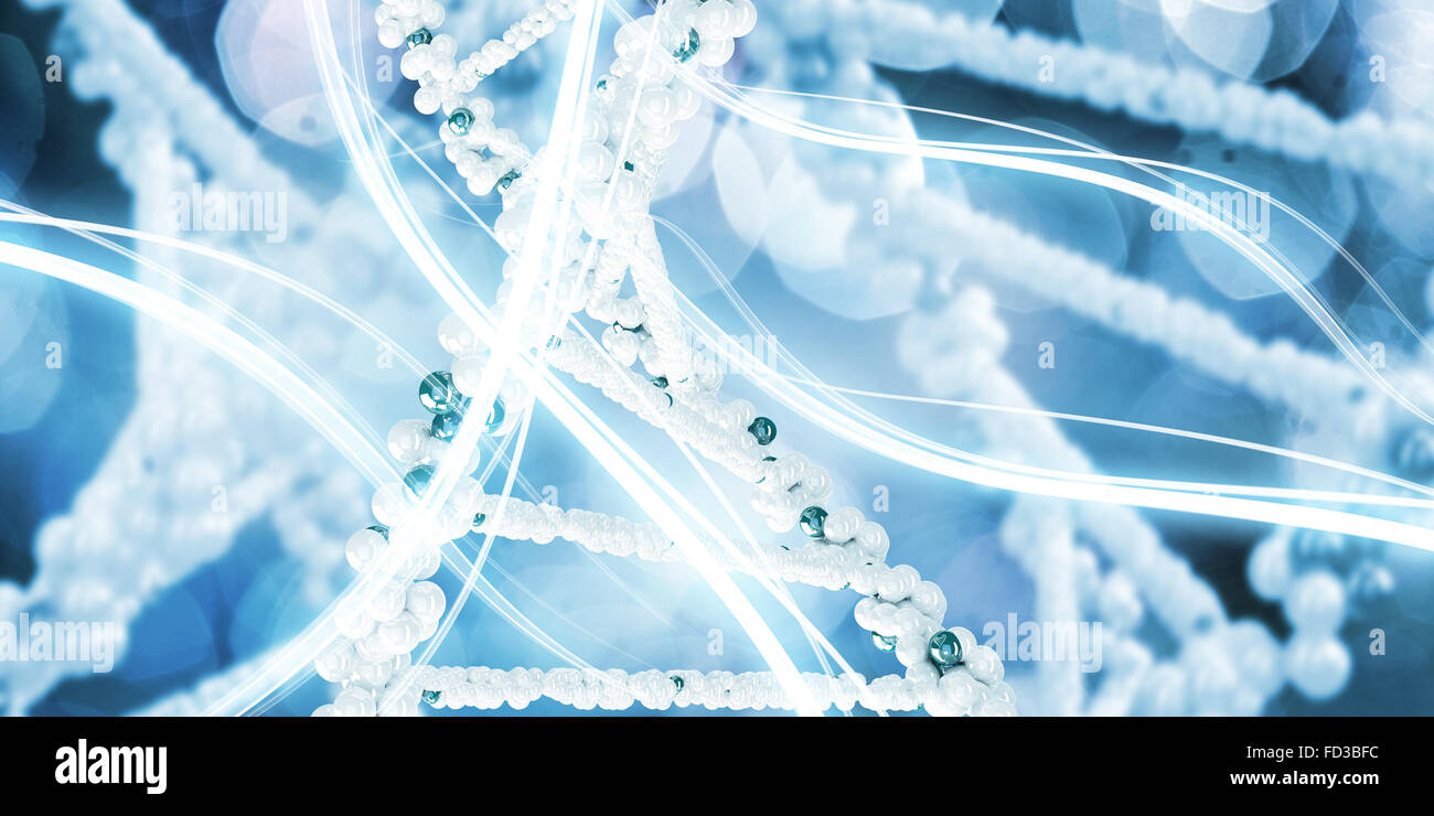 Background high tech image of dna molecule Stock Photo - Alamy