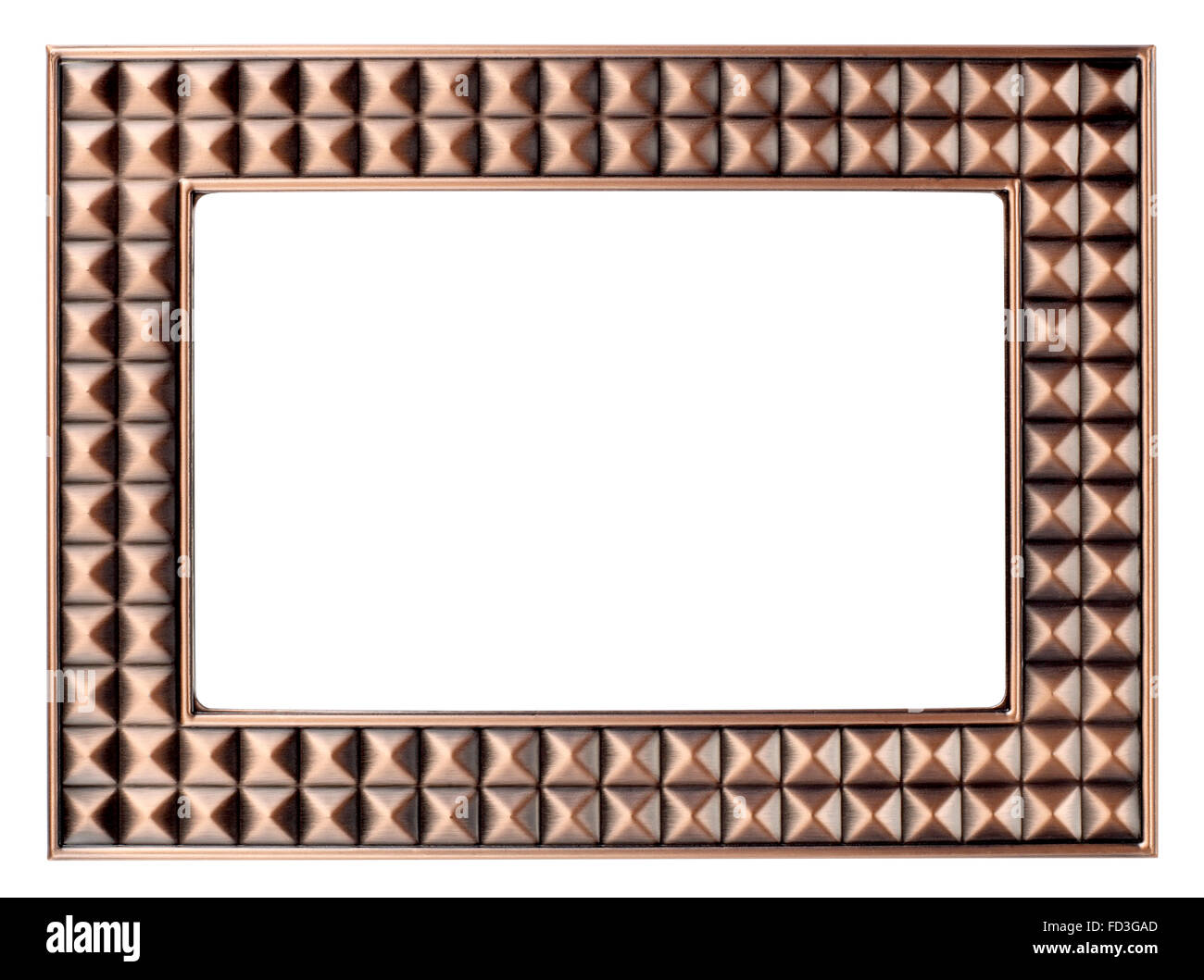 Bronze Metal Picture frame Stock Photo Alamy