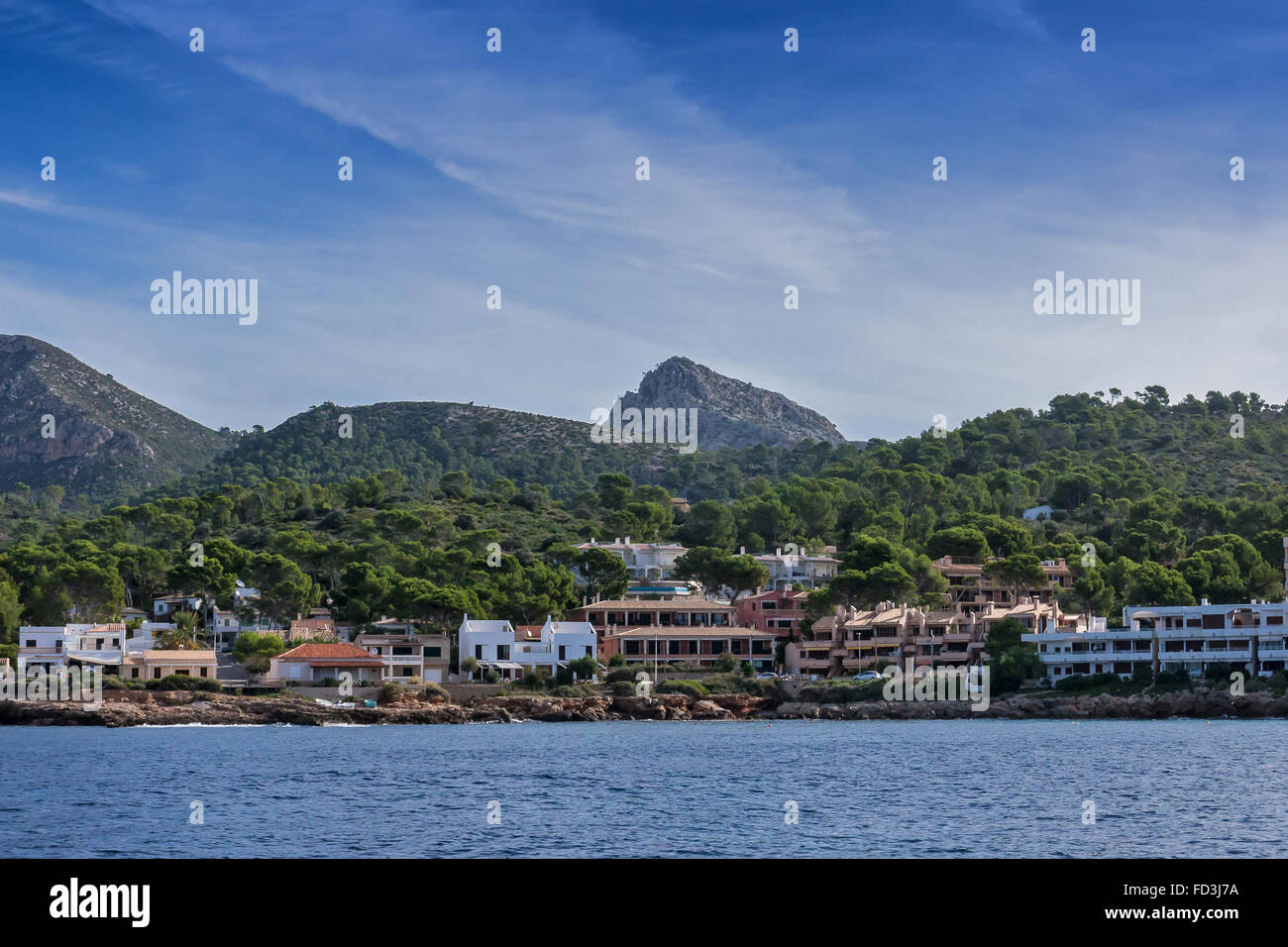 Bay of Sant Elm, San Telmo, southwestern coast of Mallorca, Balearic