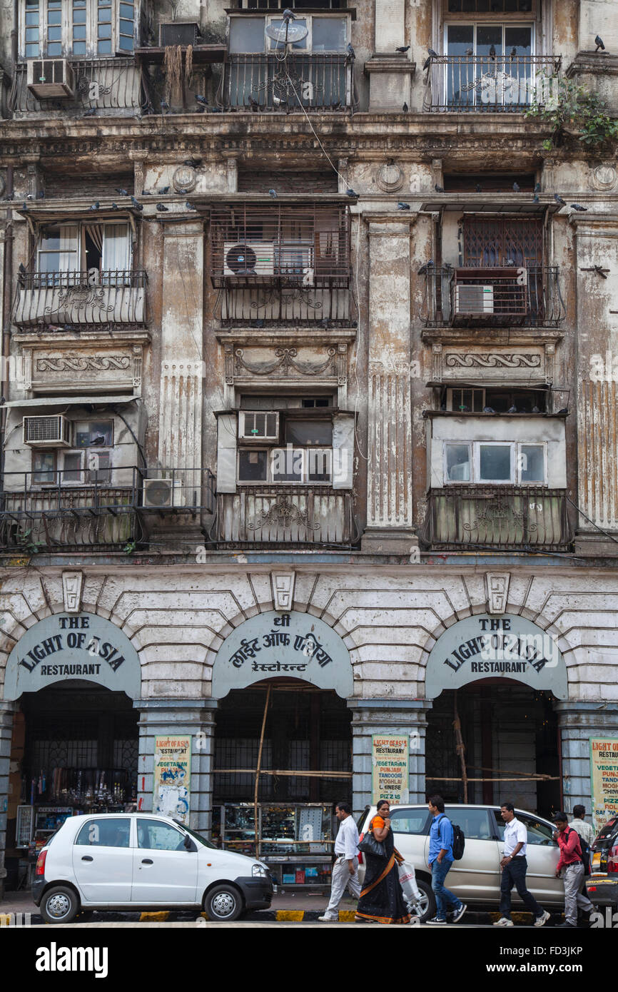 Light of Asia restaurant opposite GPO, Fort, Mumbai Stock Photo Alamy
