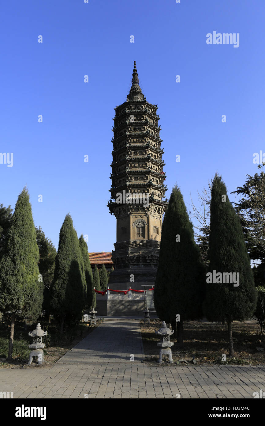 linji Temple Zhengding County Shijiazhuang City Hebei Province China ...