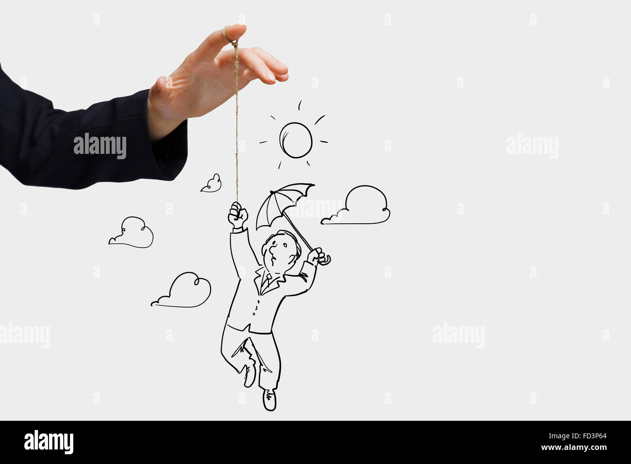 Human Catching Close up of human hand catching businessman Stock Photo - Alamy