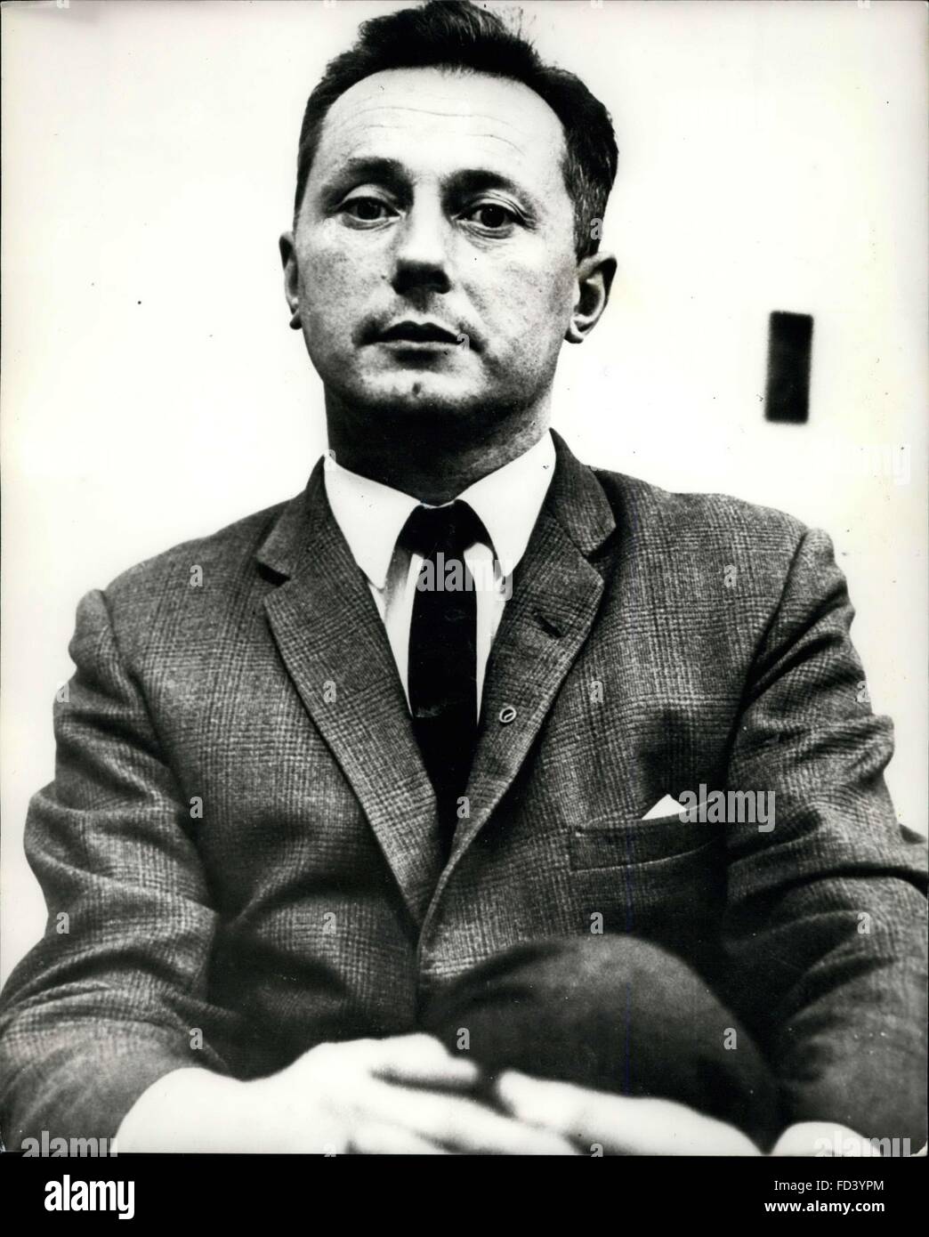 1962 - I.R.A Leader Macstiofain. Sean Macstiofain, the man that is responsible for the continuance of guerrilla warfare, was born John Stephenson in Leyton. London, in 1928, of an English father and Irish mother. Sean MacStiofain is the Gaelic version of his name. © Keystone Pictures USA/ZUMAPRESS.com/Alamy Live News Stock Photo