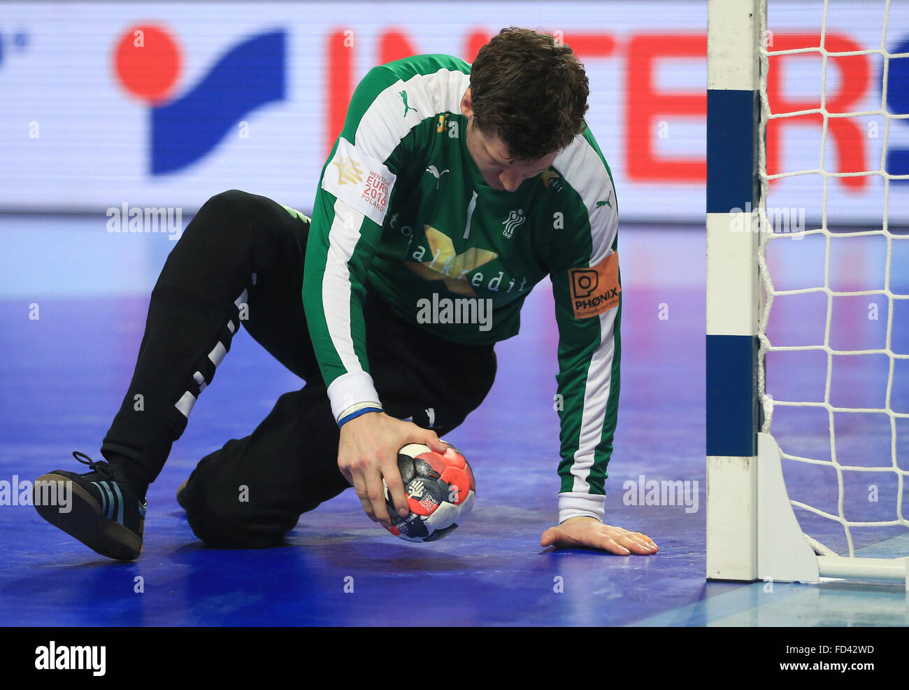 Denmark's Niklas Landin Jacobsen in action during the 2016 Men's