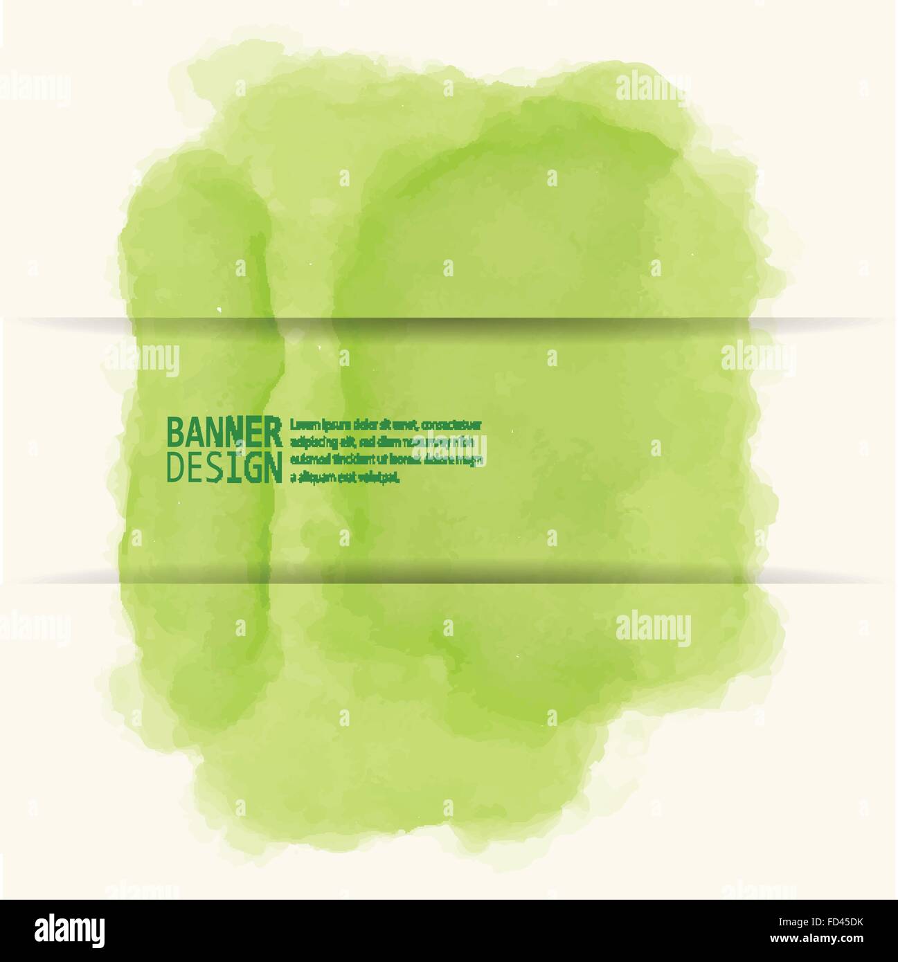 Emerald green abstract watercolor Stock Vector Images - Alamy