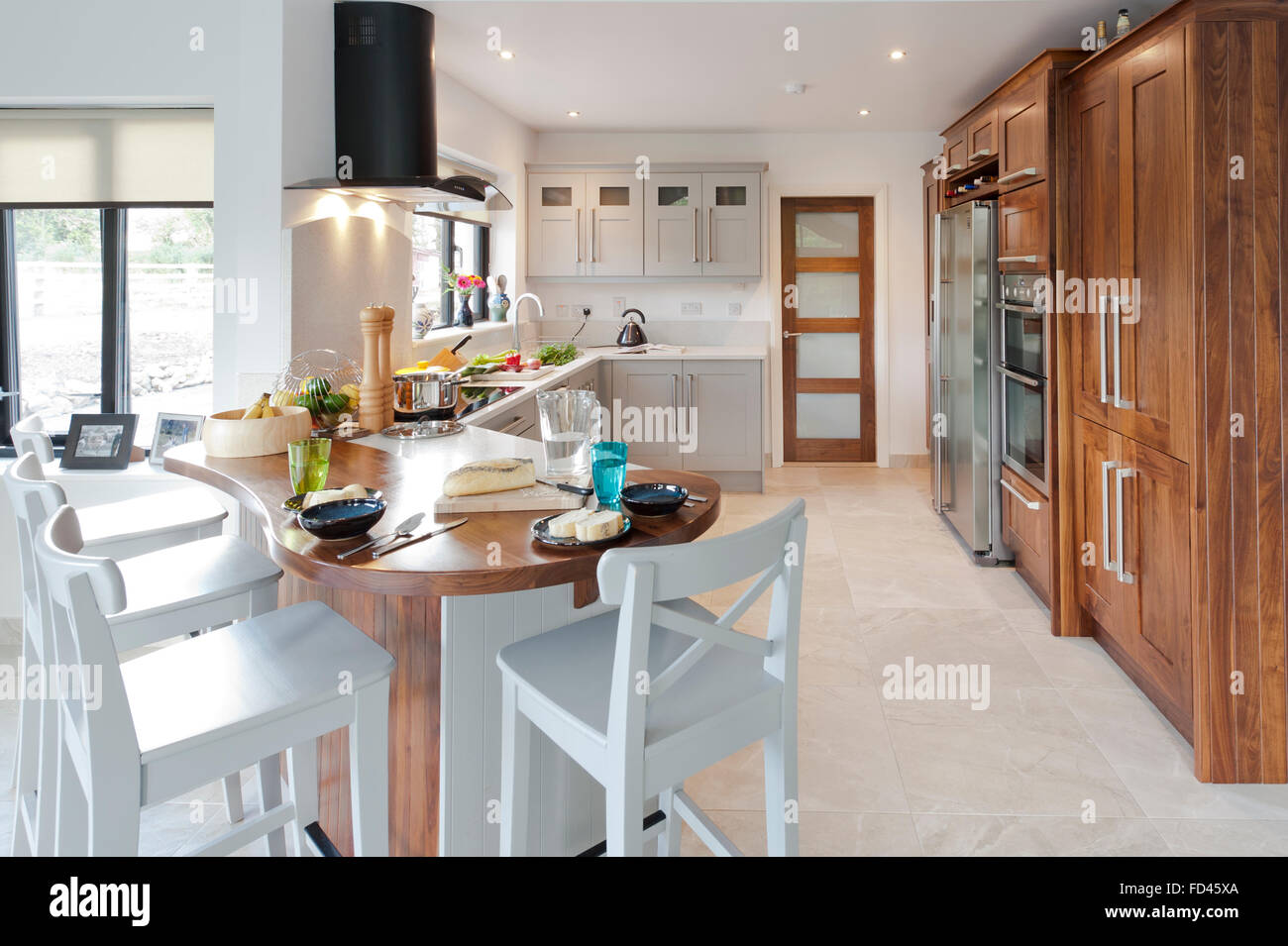 An inframe kitchen Stock Photo Alamy
