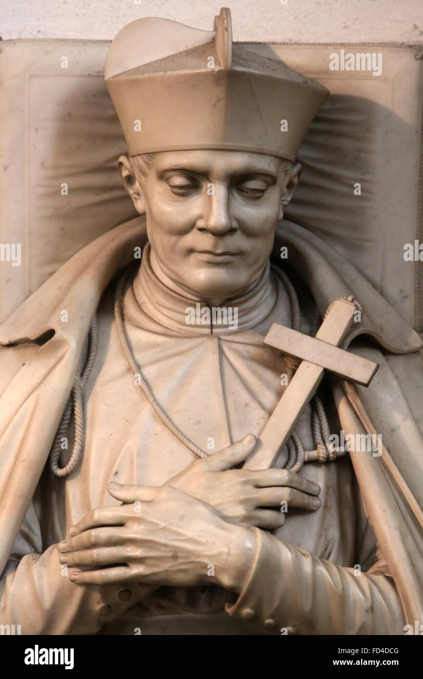 Sarcophagus Clement Mary Hofbauer. Sculpture of Josef Gasser. Maria am