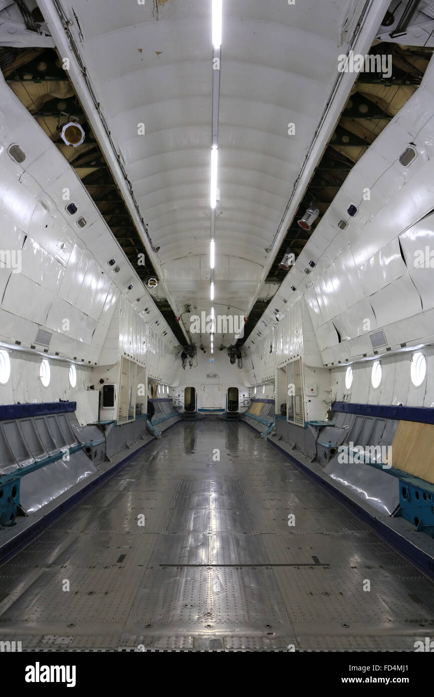 Antonov An-22. The  Speyer Technik Museum. Stock Photo