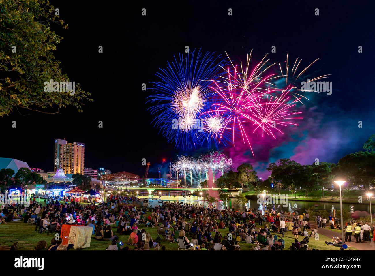 Adelaide Fireworks High Resolution Stock Photography and Images Alamy