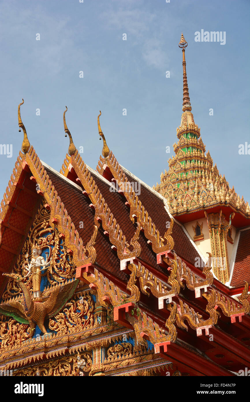 Wat Devaraj Kunjara, Bangkok Stock Photo Alamy