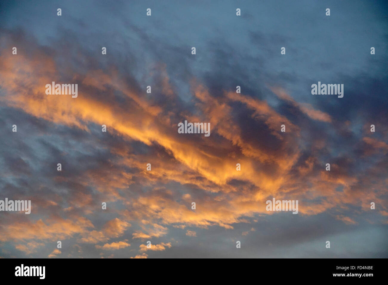 Clouds at sunset Stock Photo - Alamy