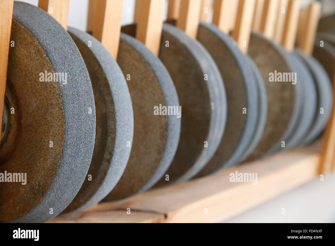 Schweitzer crystal factory. Stock Photo