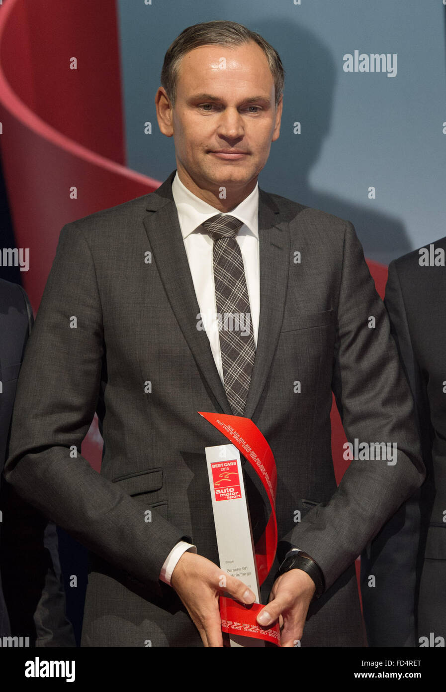 Cologne, Germany. 28th Jan, 2016. CEO of Porsche AG, Oliver Blume