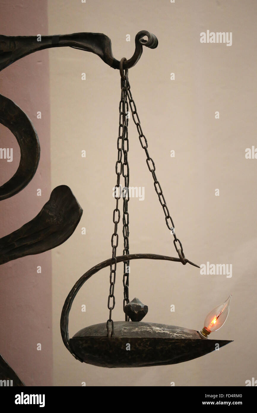 Tabernacle lamp Stock Photo Alamy
