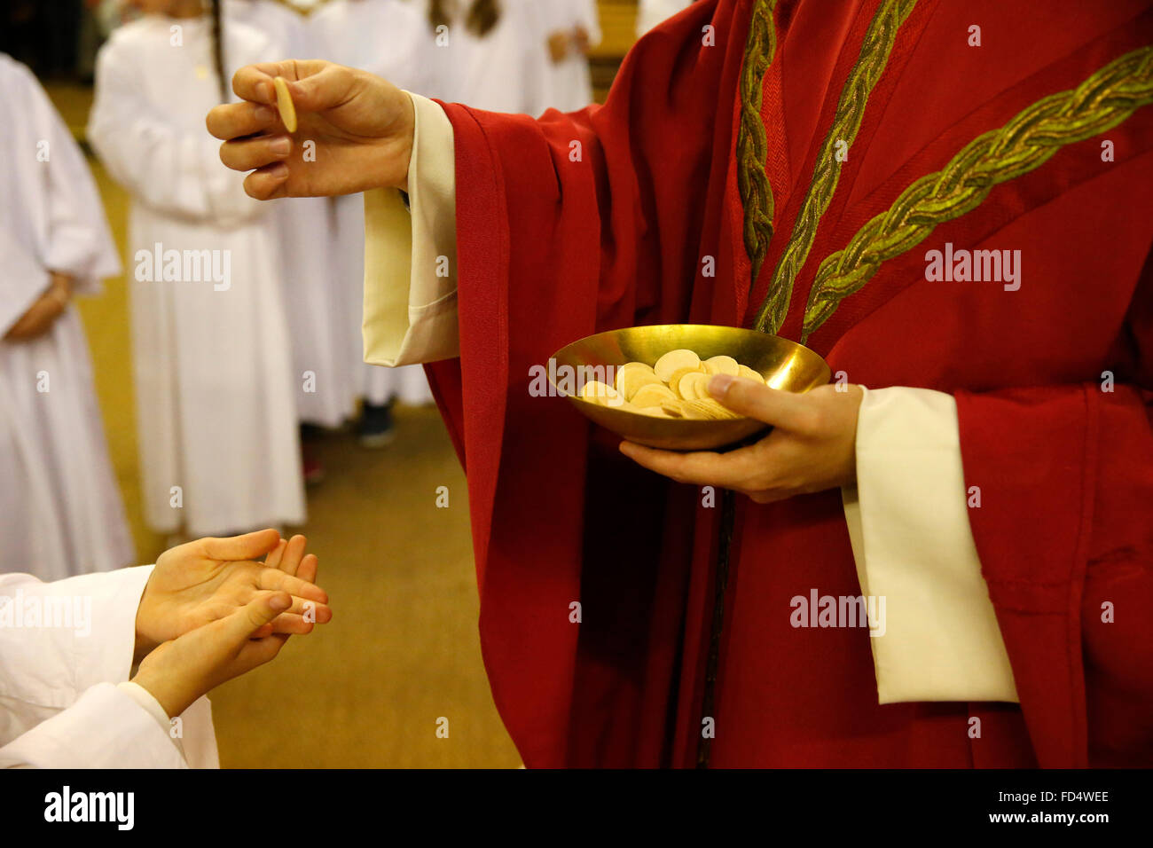 First communion catholic hires stock photography and images Alamy