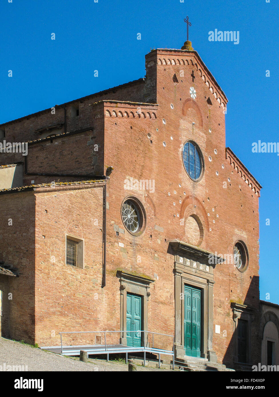 Italy Tuscany San Miniato S. Maria Assunta and S. Genesio cathedral Stock Photo