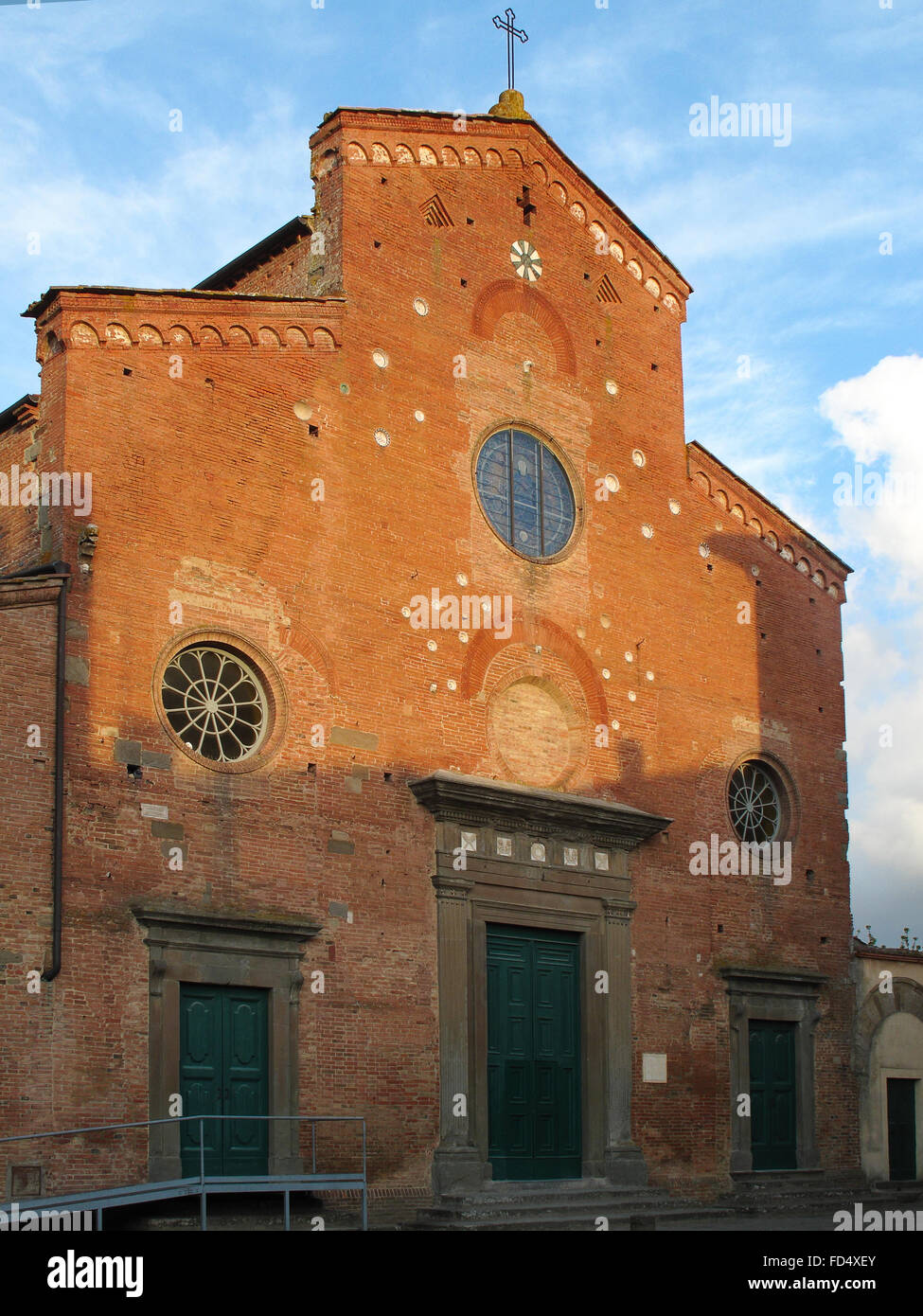 Italy Tuscany San Miniato S. Maria Assunta and S. Genesio cathedral Stock Photo