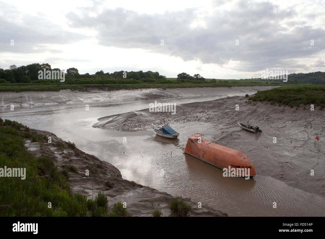 River Avon, Low Tide Stock Photo Alamy