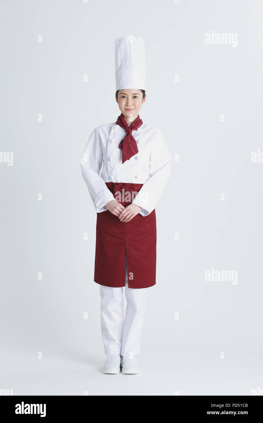 Attractive Japanese chef Stock Photo - Alamy