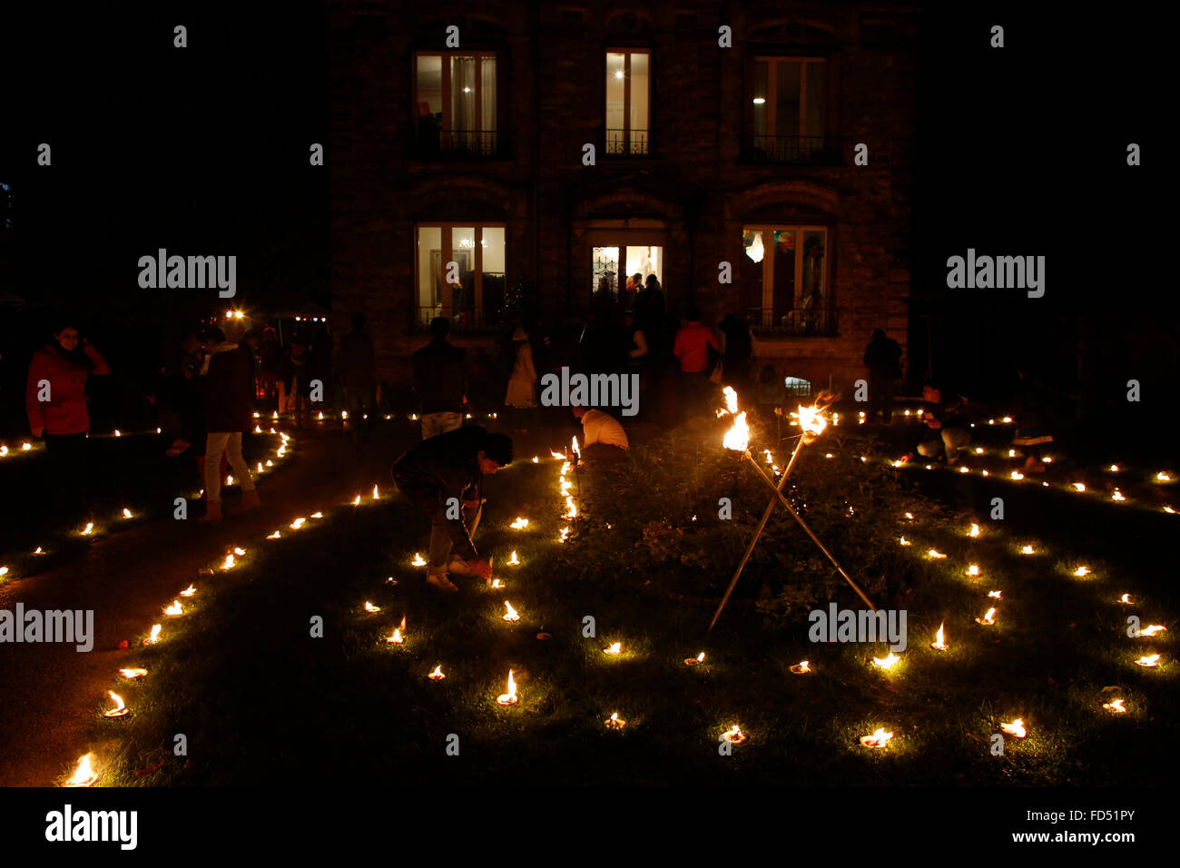 Celebration of Diwali festival in an ISKCON temple Stock Photo Alamy