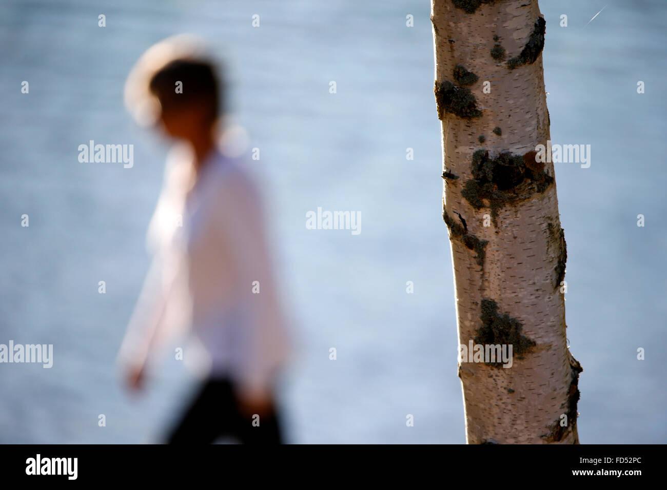 Woman alone solitude hi-res stock photography and images - Alamy