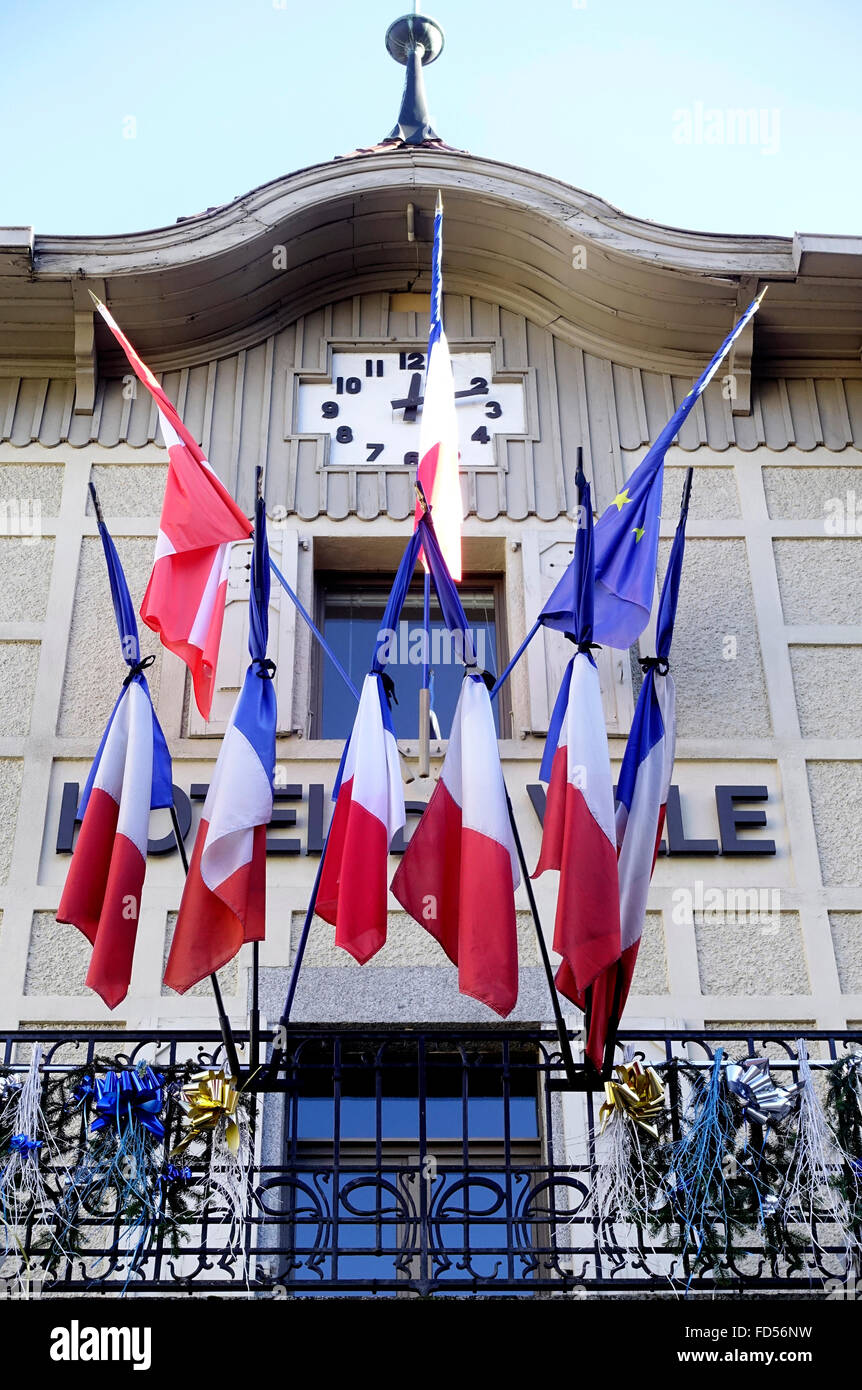 Flags at halfmast Stock Photo Alamy