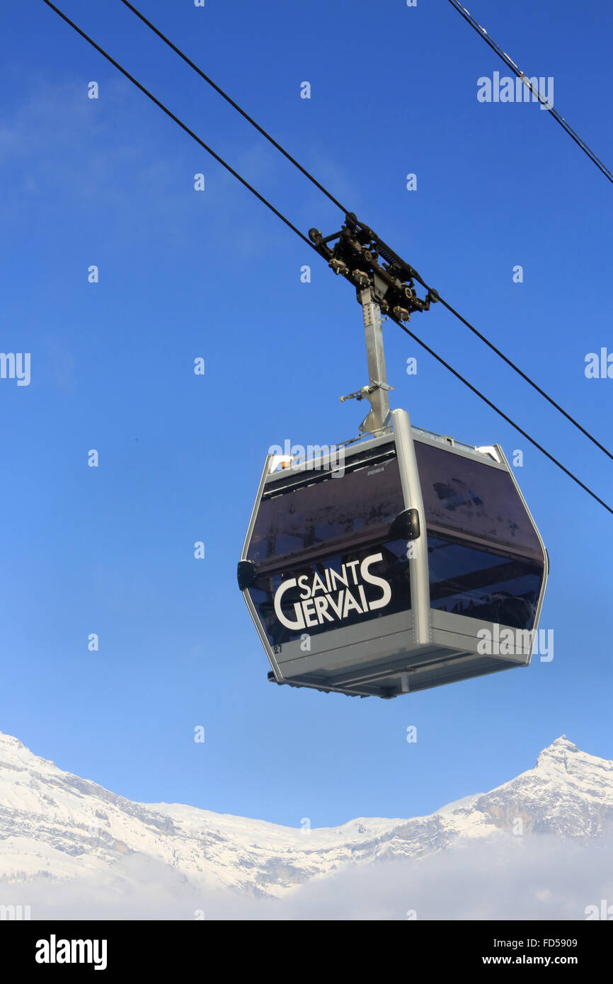 Ski lift. Stock Photo