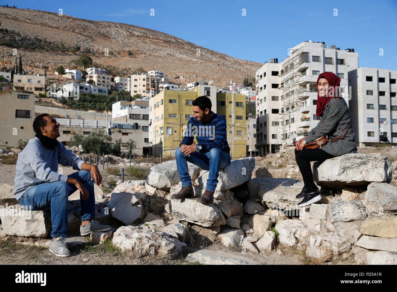 Palestinian students in nablus hi-res stock photography and images - Alamy