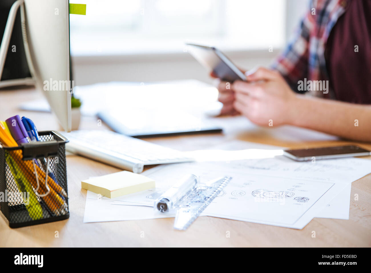 Modern workplace graphic hi-res stock photography and images - Alamy