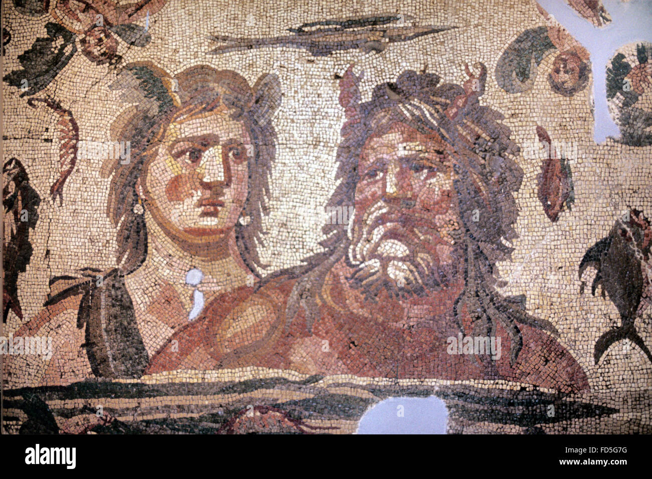 Greek mythology mosaic hi-res stock photography and images - Alamy