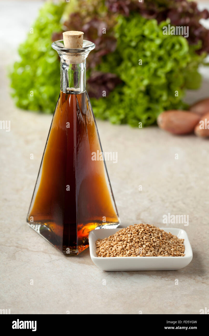 Oil sesame seeds hires stock photography and images Alamy
