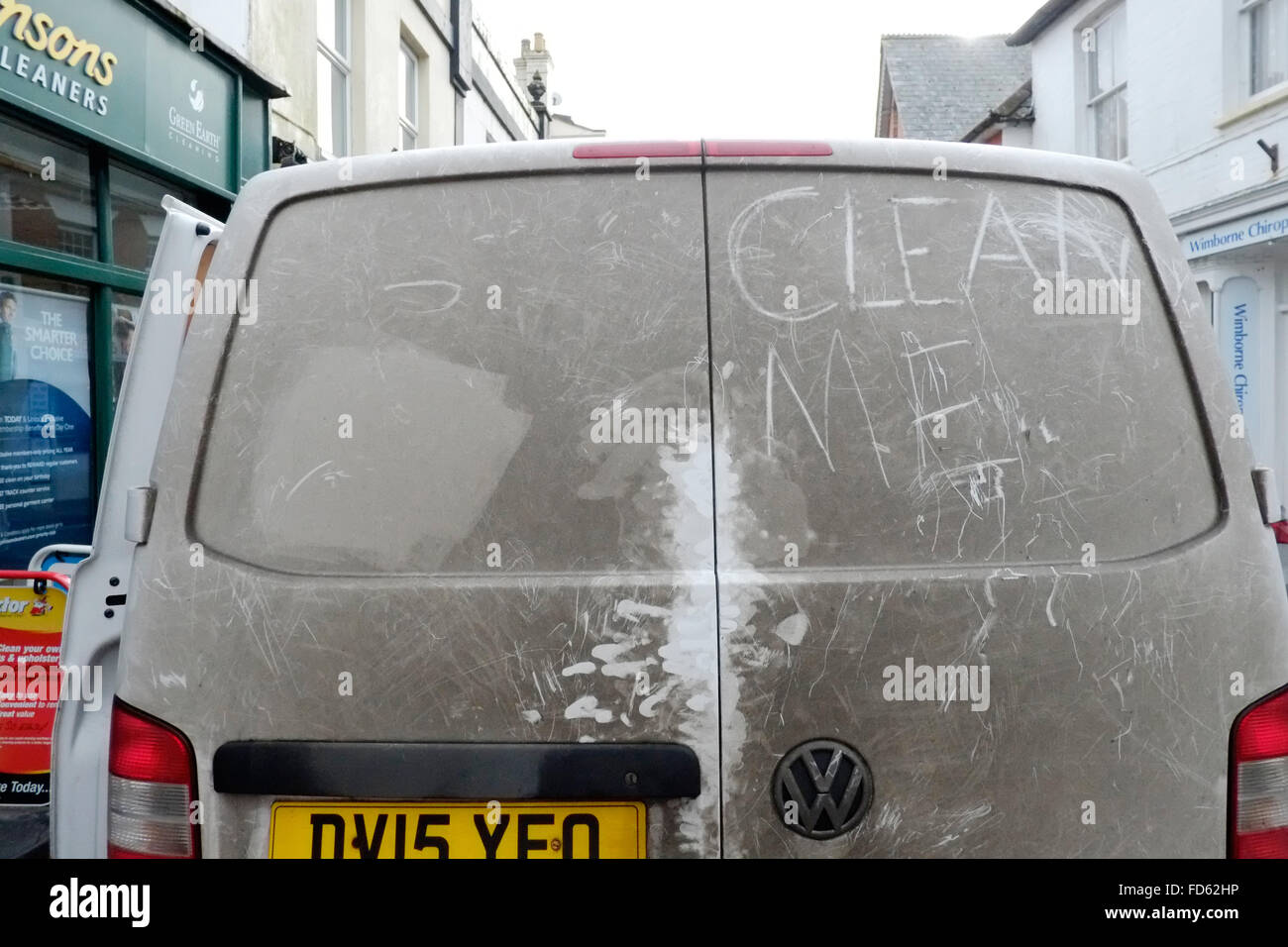 Classic and iconic European van, the indestructible white Citroen C15  parked on the city street Stock Photo - Alamy