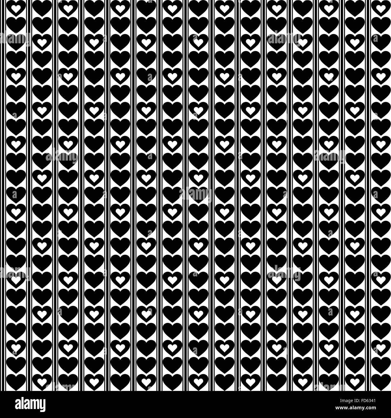 Background of seamless hearts pattern Stock Vector Image & Art - Alamy