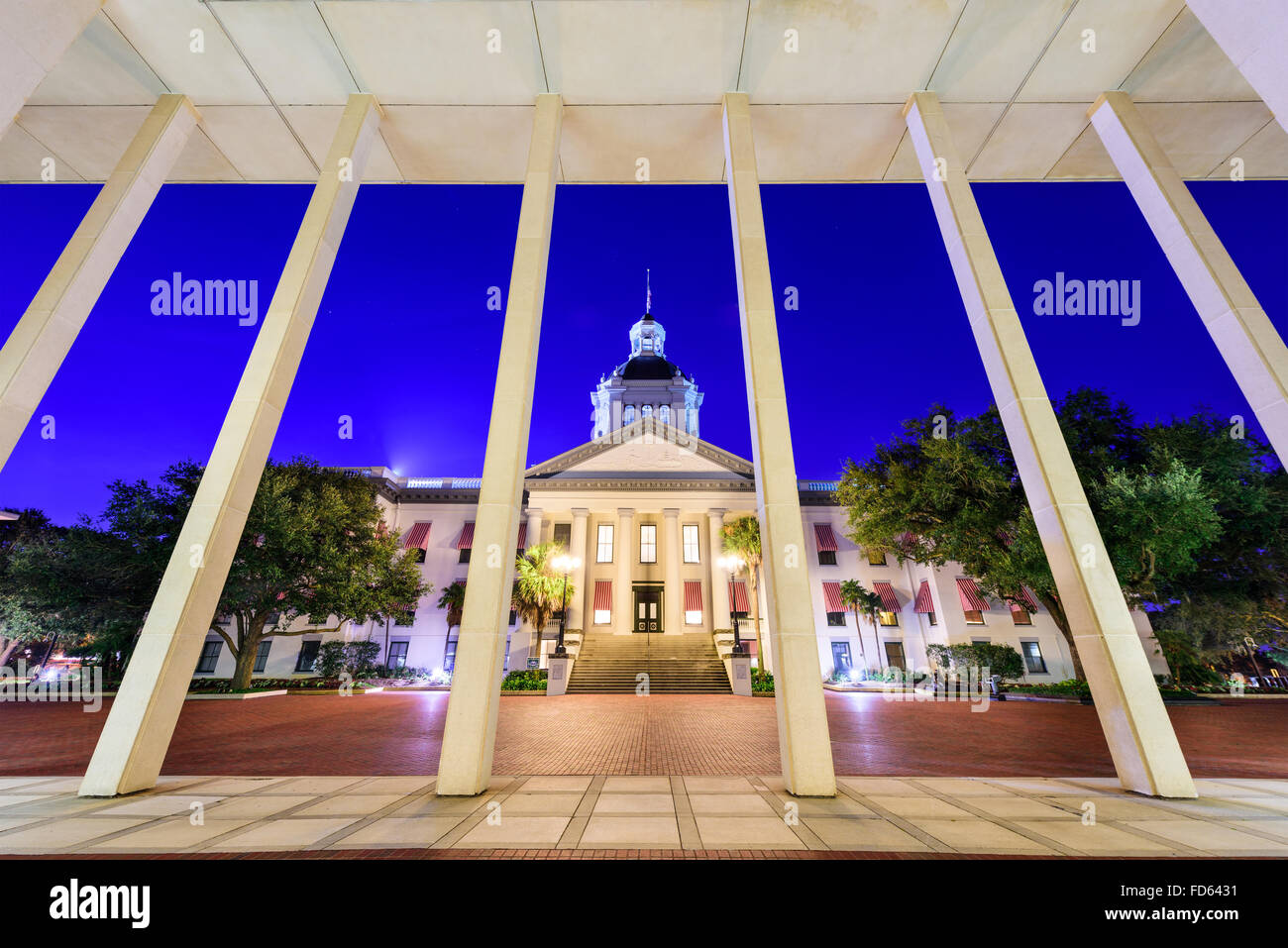 Tallahassee, Florida, USA at the historic Florida State Capitol Building. Stock Photo