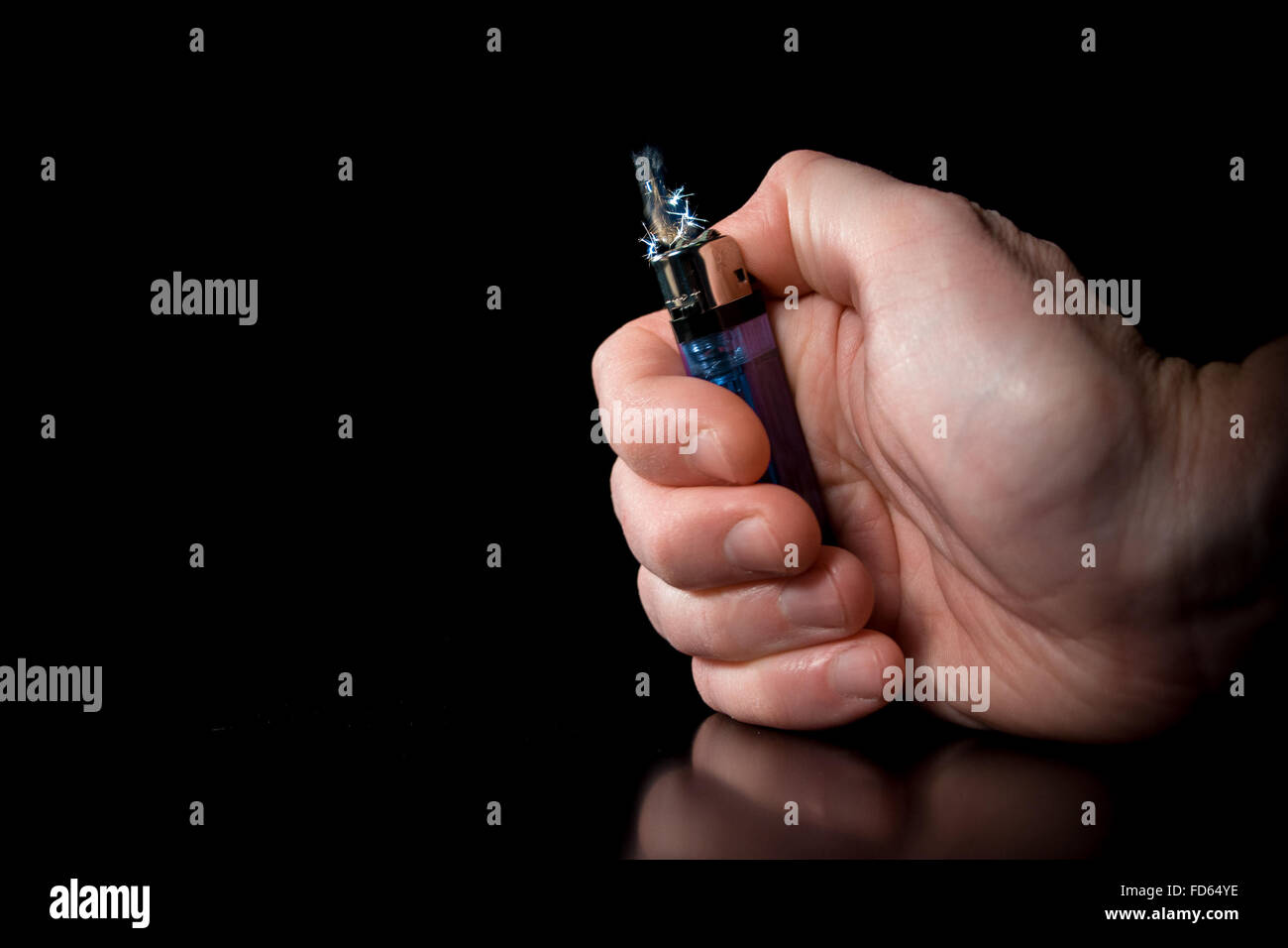 Hand flicking hi-res stock photography and images - Alamy