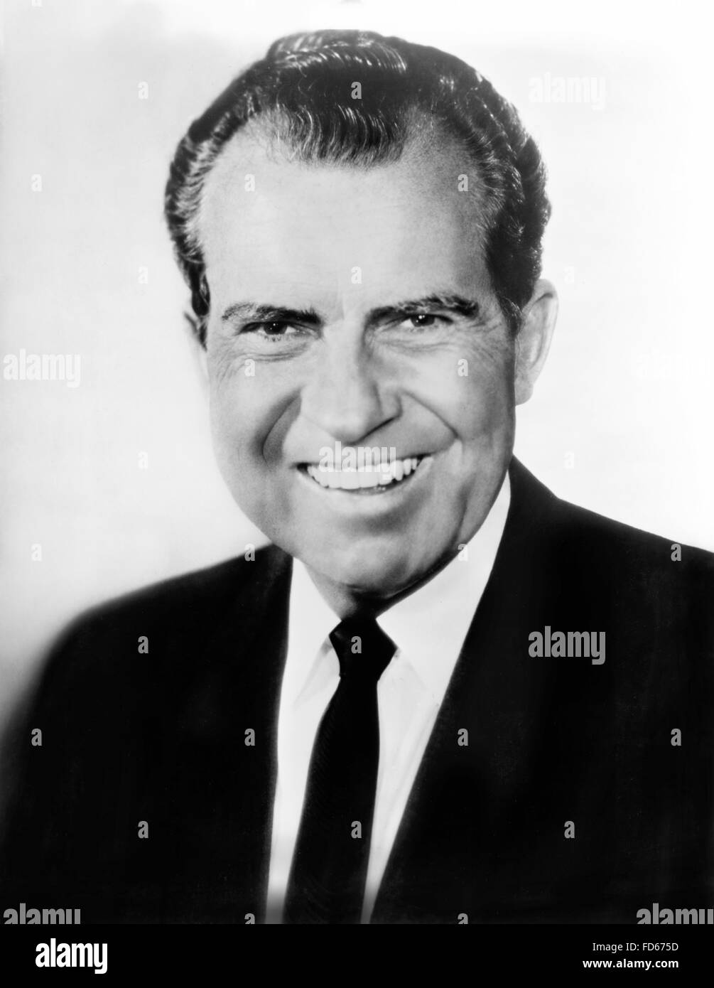 Richard Nixon, the 37th President of the USA, c.1969-1974 Stock Photo
