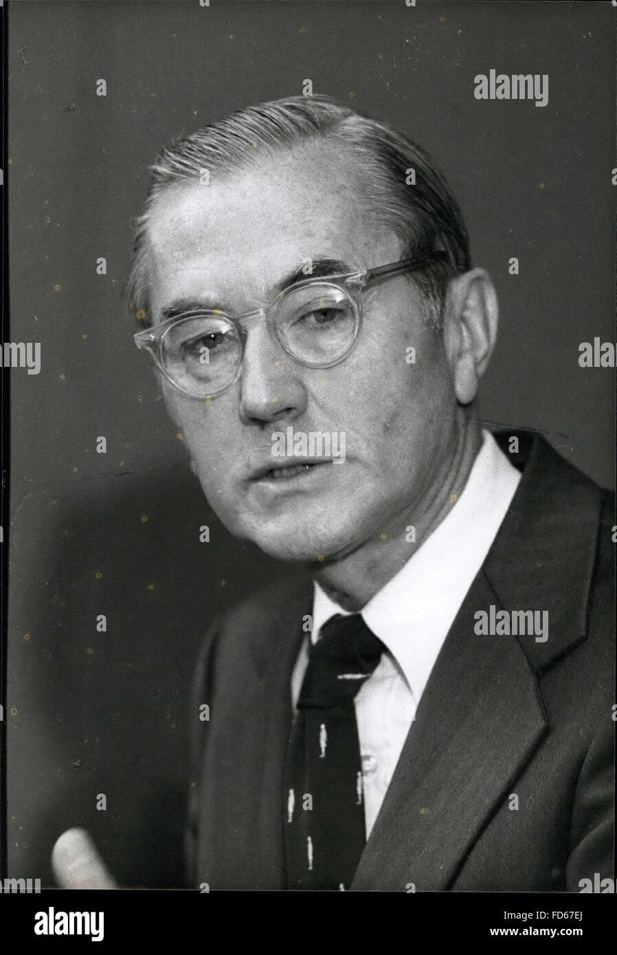 1977 - William Colby Ex CIA Chief Director of Central Intelligence (Credit Image: © Keystone Pictures USA/ZUMAPRESS.com) Stock Photo