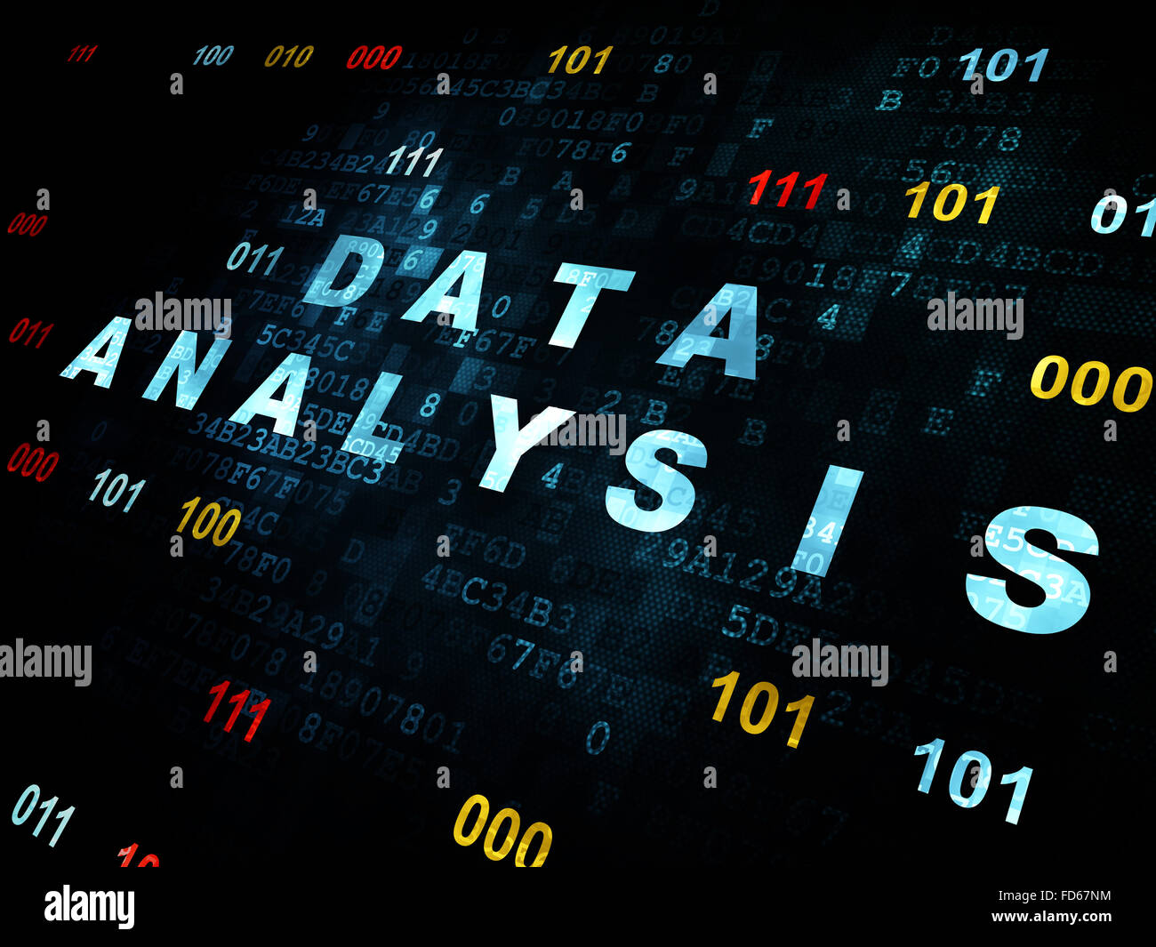 Data concept: Data Analysis on Digital background Stock Photo - Alamy