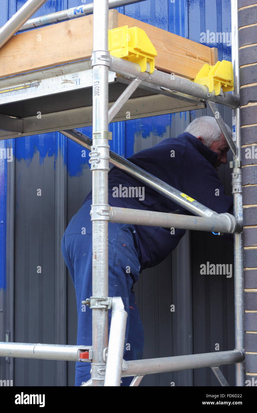 A painter and decorator Stock Photo Alamy