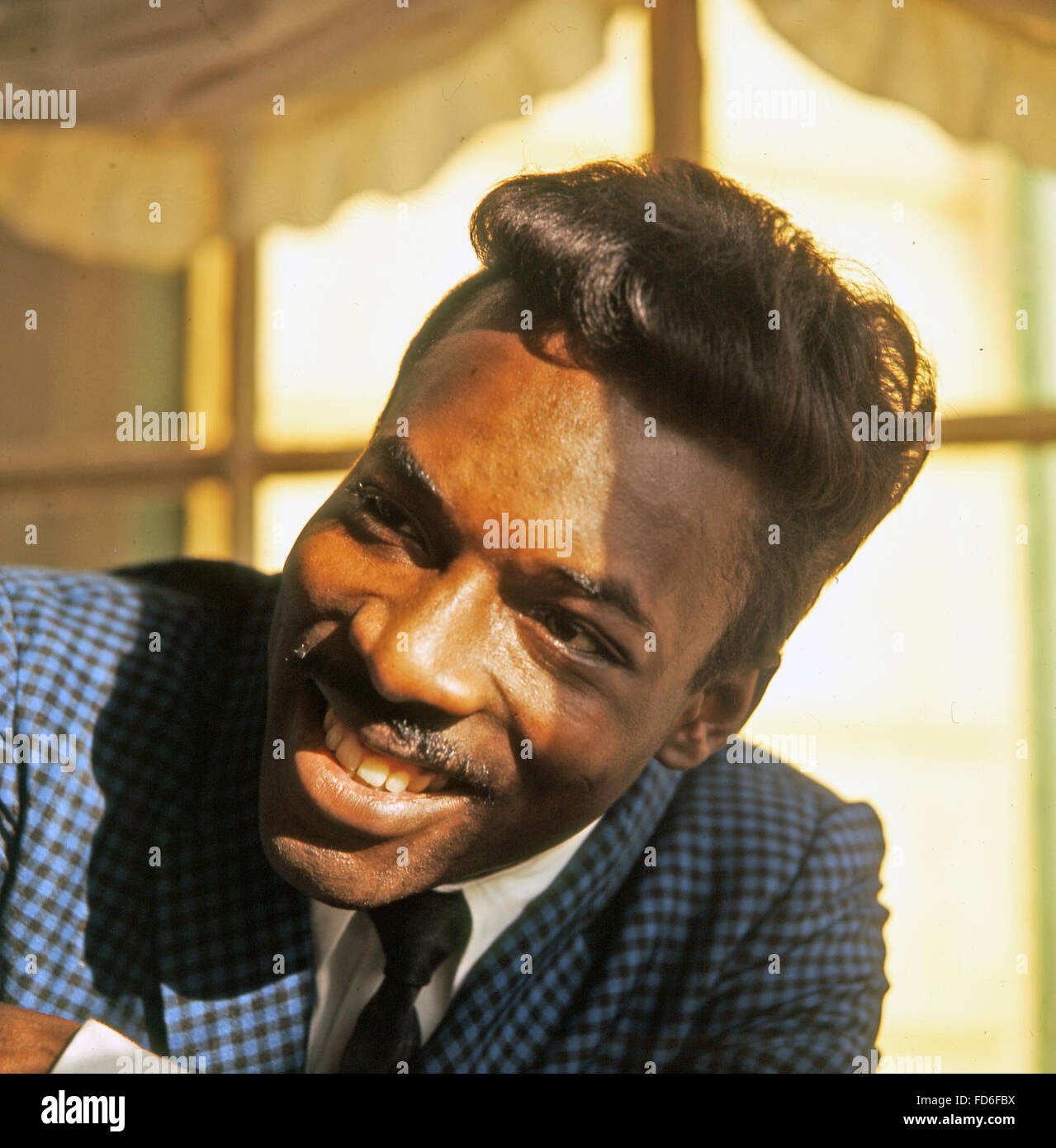 CHARLIE FOXX  Afro-American soul singer about 1968 Stock Photo