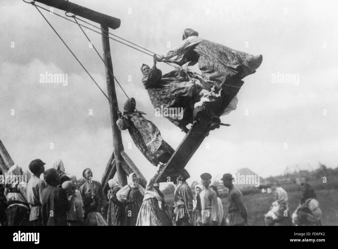 Swing in the USSR, 1929 Stock Photo