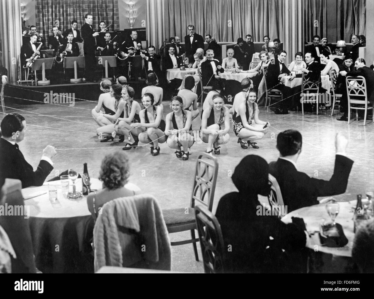 Nightlife 1932 Stock Photo