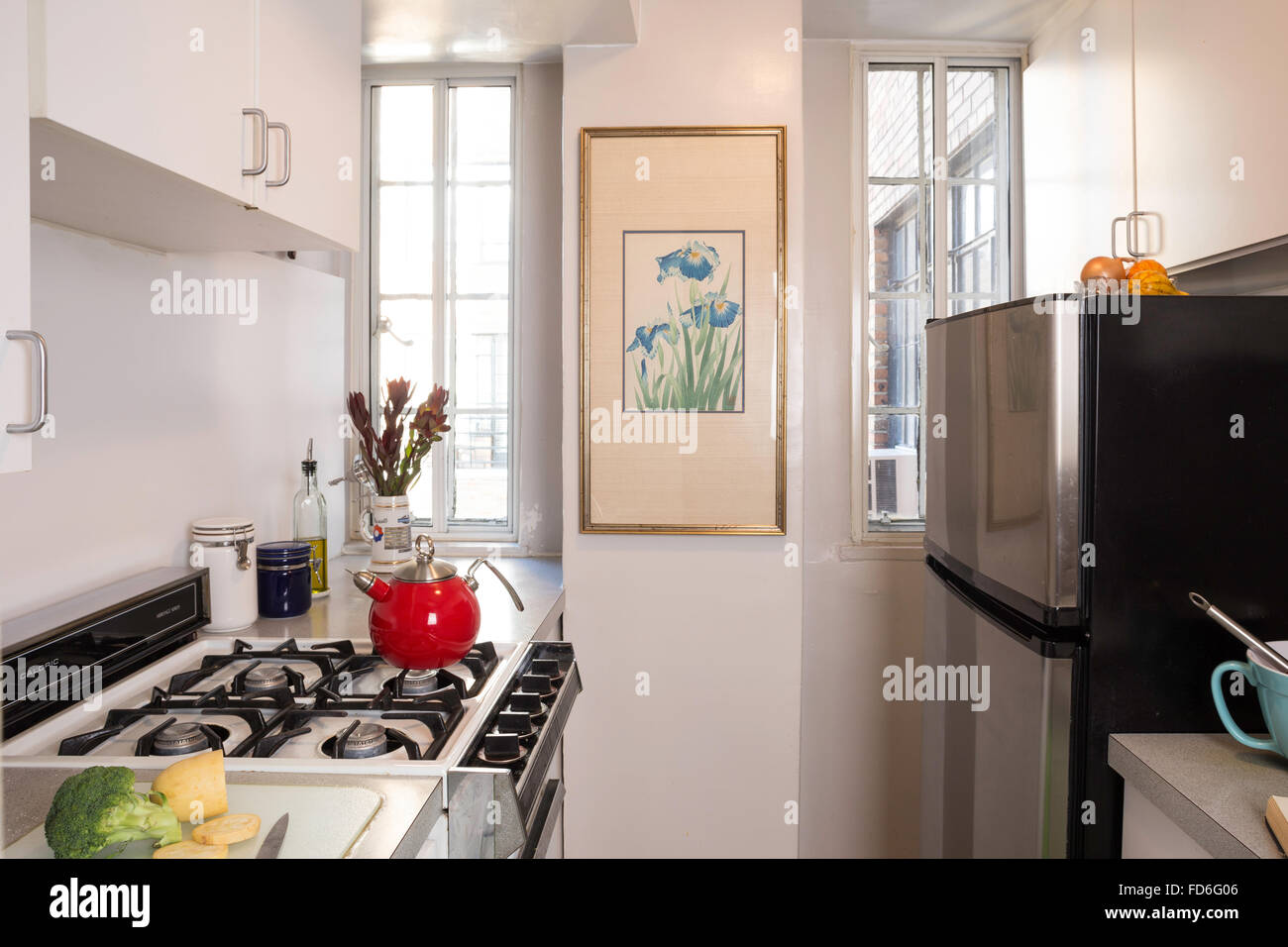 Galley kitchen hires stock photography and images Alamy