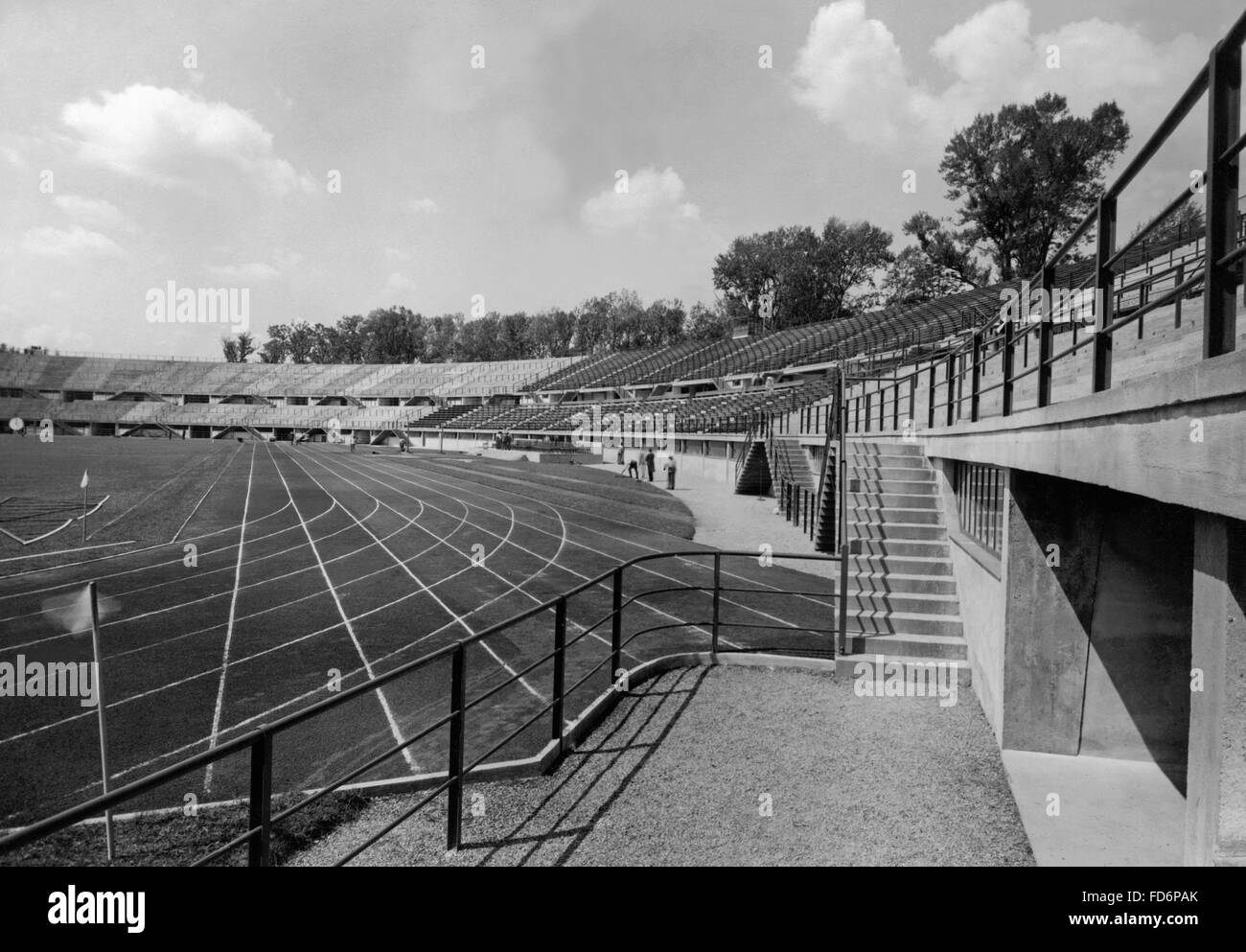 The Prater Stadium in Vienna, 1931 Stock Photo